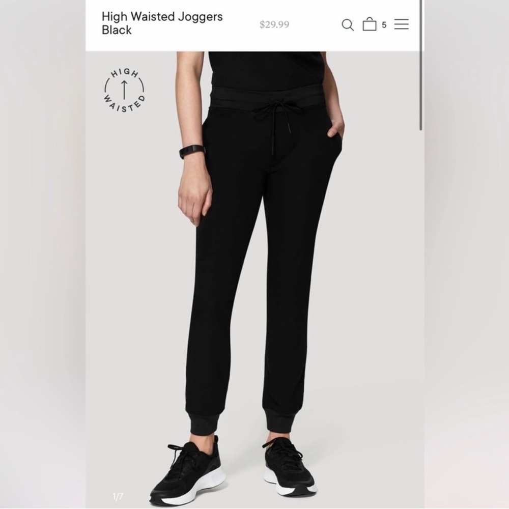 Sleek Black Joggers for Women